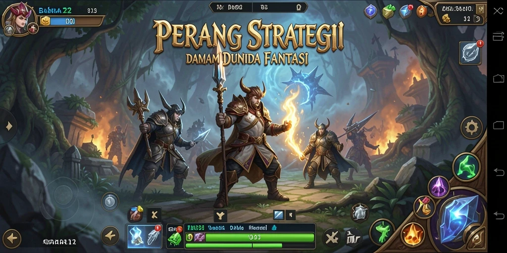 Gameplay menarik dengan strategi mendalam dalam BARA22.