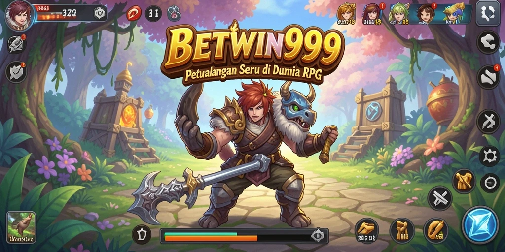 Gambaran gameplay RPG epik dalam dunia BETWIN999.