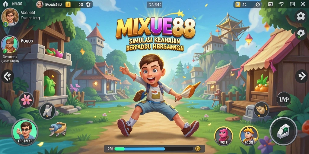 Tampilan gameplay MIXUE88 yang menarik dan interaktif.
