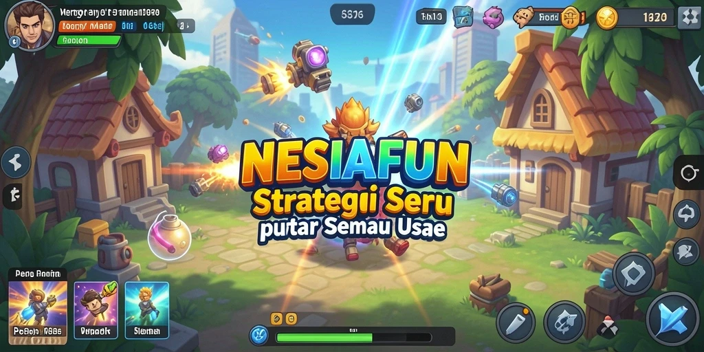Tangkapan layar menampilkan aksi gameplay seru dalam <strong>NESIAFUN</strong> yang memikat.
