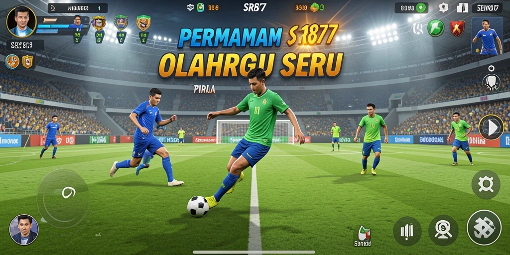 Tampilan permainan SR877 yang dinamis dan penuh aksi.