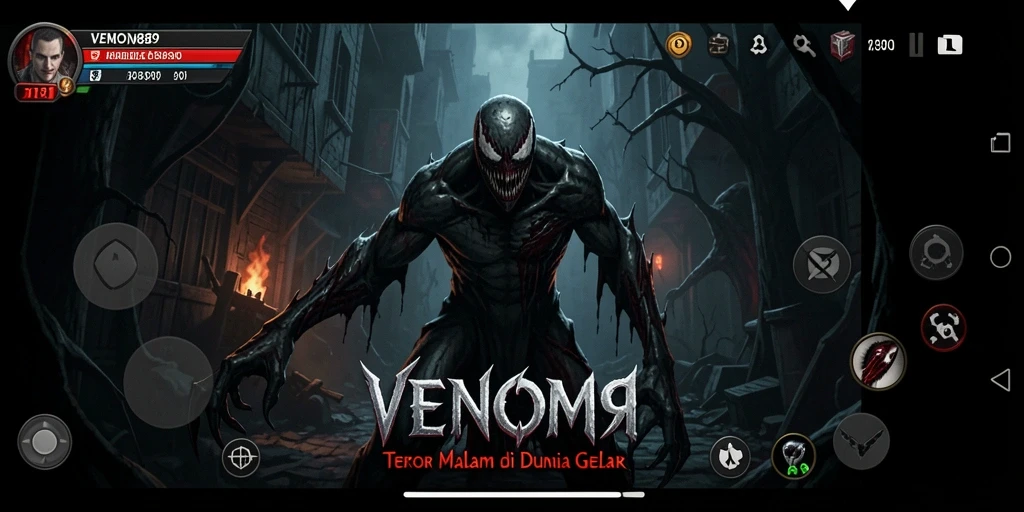 Gameplay menakutkan di dunia kegelapan VENOM889.