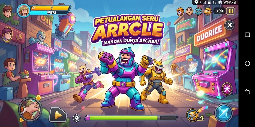 Tampilan gameplay WE878 yang penuh aksi dan tantangan menarik.